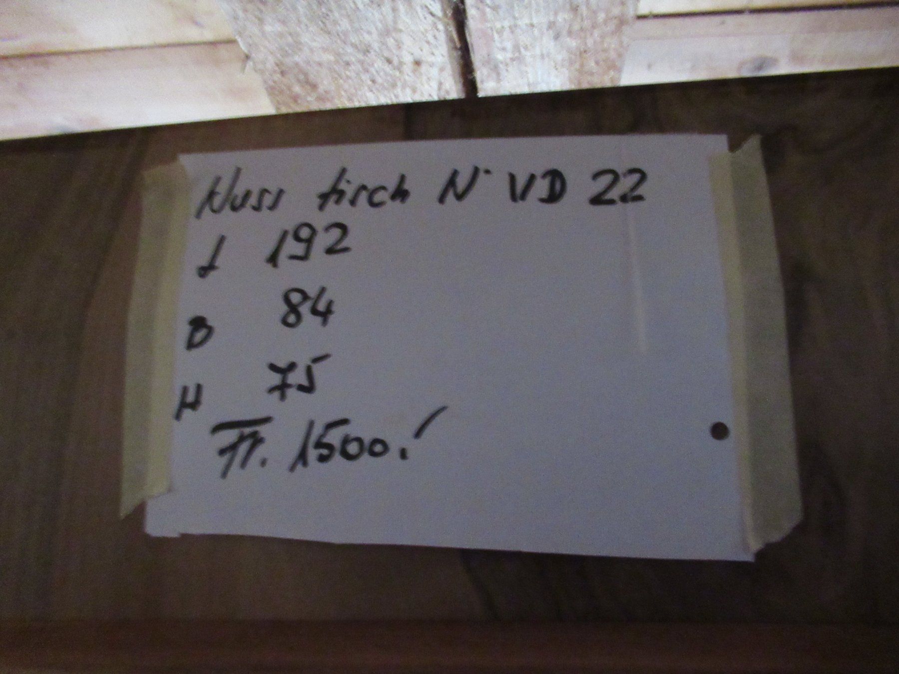 Tavoli: Beizentisch (Nuss/192) – Nuovo (secondo la descrizione) da Berg SG venduto da Pizza58 8