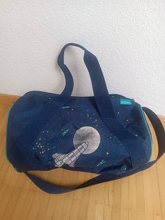 Herlitz Sporttasche Kinder, Weltall-Motiv, Top Zustand!