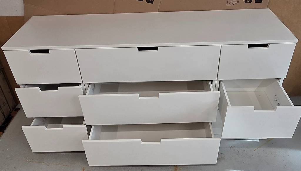Ikea Cassettiere: Commode Ikea Nordli 9 tiroirs – Usato da St. Silvester venduto da -JeB- 2