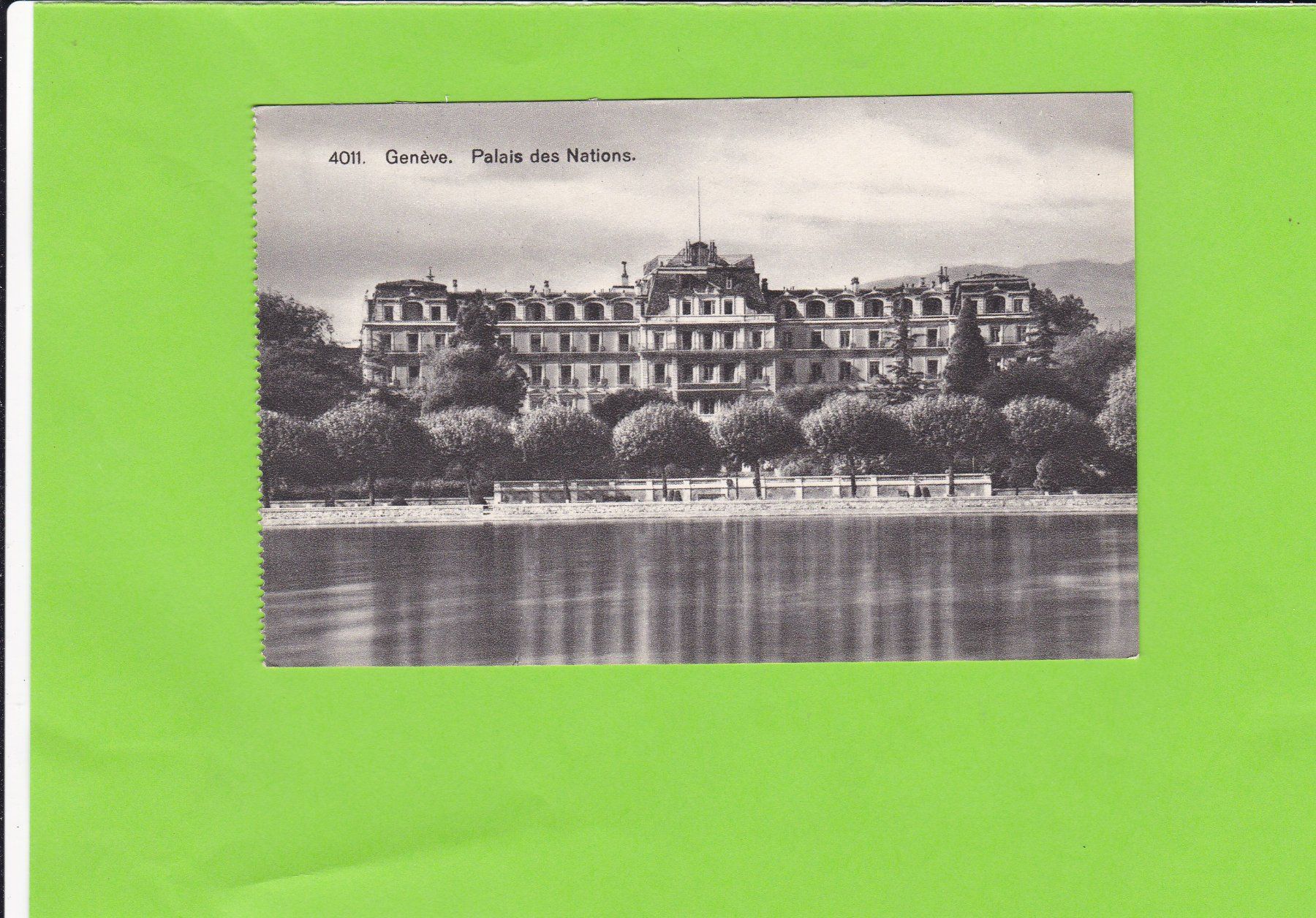 Cartoline postali: Genève-Palais des Nations – Usato da St. Peterzell venduto da neckertal
