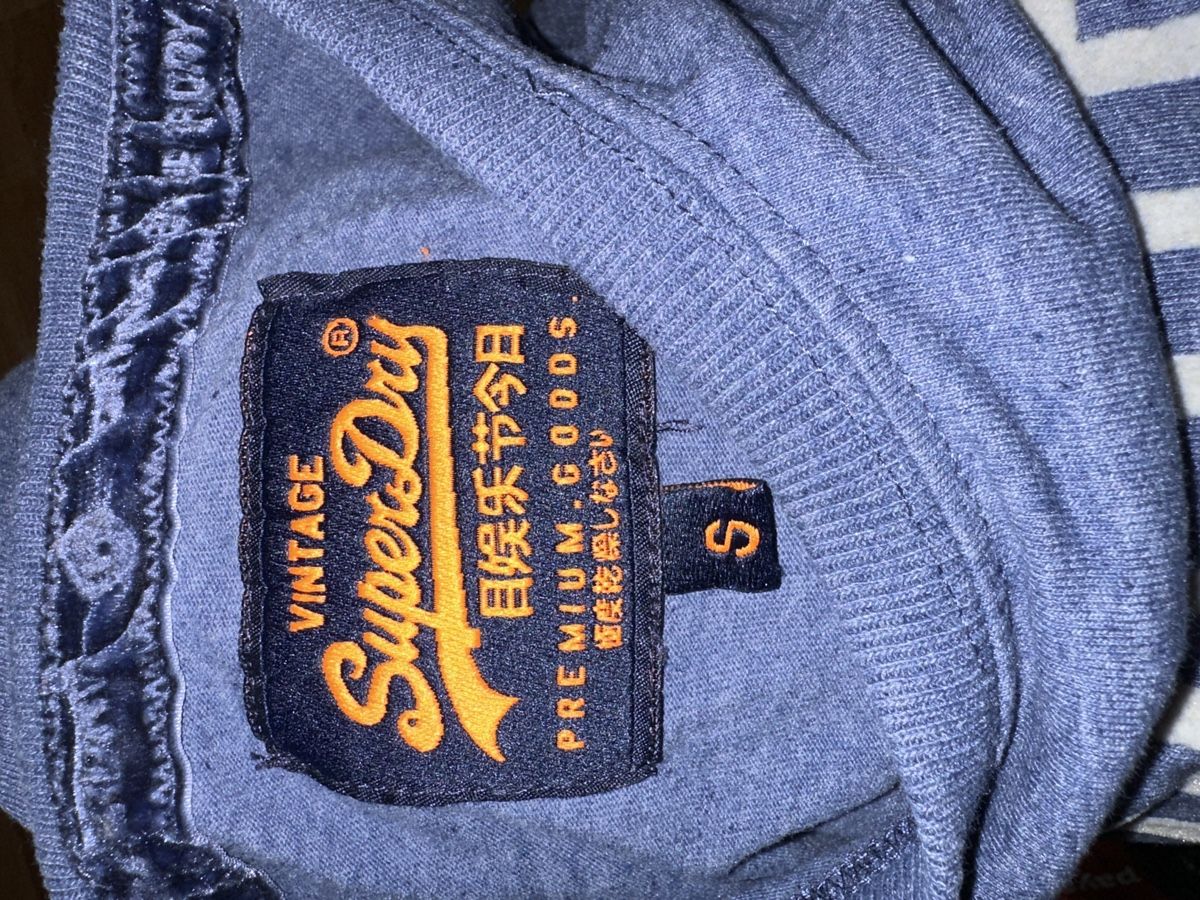 Superdry T-shirt: Superdry T-Shirt Grösse S blau – Usato da Heiden venduto da fam_797q 2