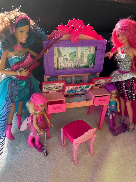 IL PARRUCCHIERE DEI Sogni Di Barbie... Mattel New Vintage Anni '80