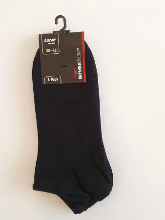 LENZ Sneaker Socks 3Pack, Gr.39-42 (NEU)