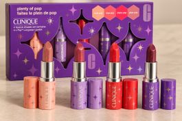 Clinique Lippenstift Set Plenty of Pop 4er Neu