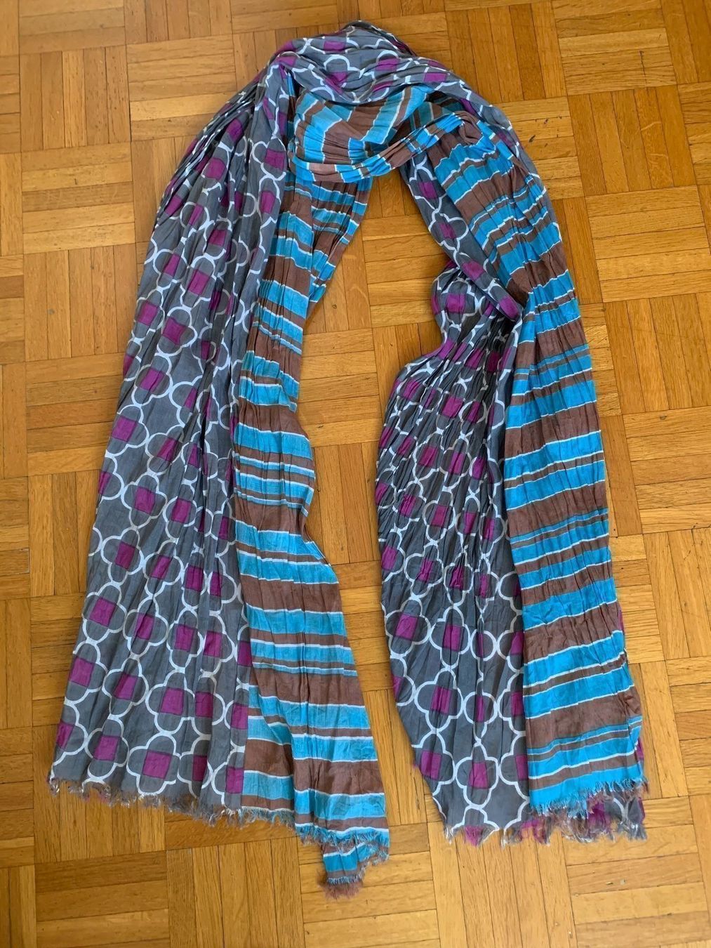 Foulard & Sciarpe: Foulard colorato in cotone – Nuovo (secondo la descrizione) da Minusio venduto da murimiri 3