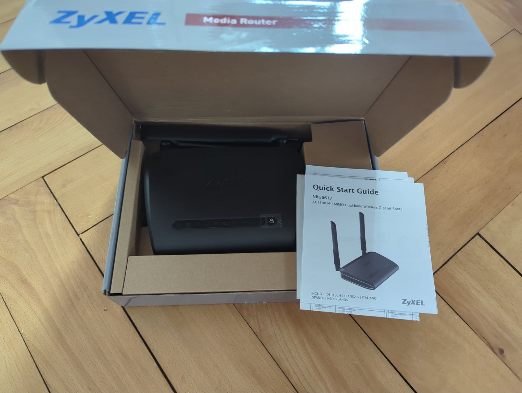 Zyxel Modem & Router: Neuer Zyxel Router NBG6617 – Usato da Brunnen venduto da okrim. 1