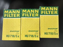 Mann Filter HU 718 X5 Neu