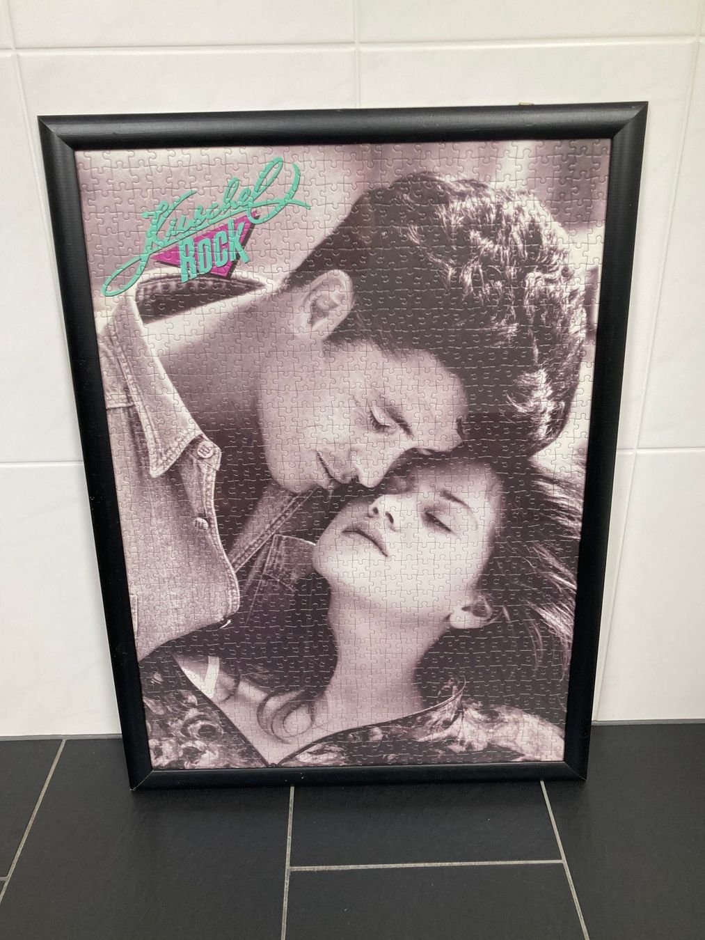 Foto & Immagini: Puzzle Bild Holzrahmen schwarz mit Glas – Usato da Büsingen venduto da aue_2mh6