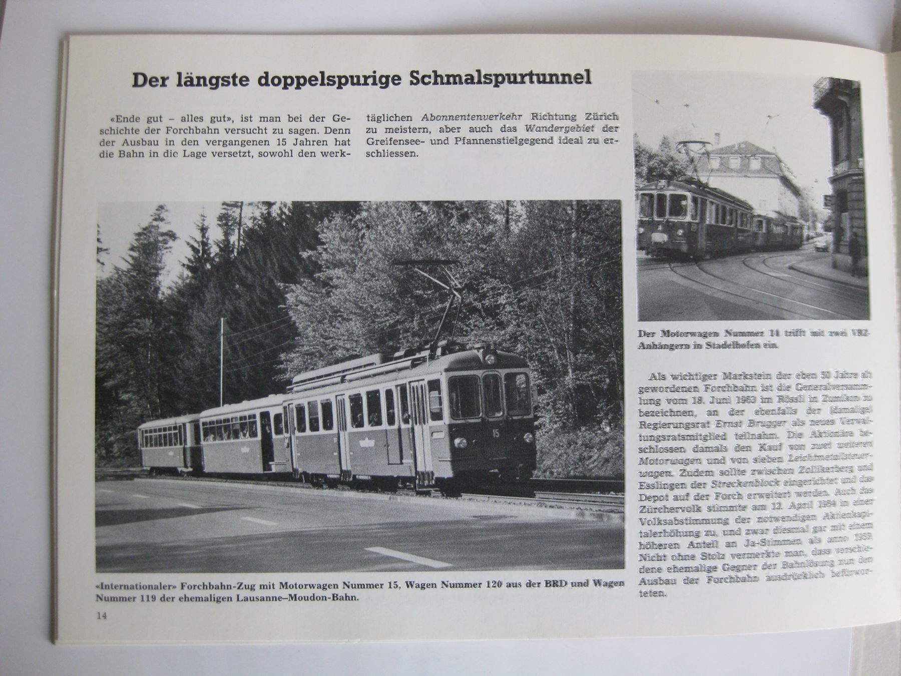Riviste & Magazine: Aus den Annalen der Forchbahn, 1981 – Usato da Buchs ZH venduto da swiss-train 3