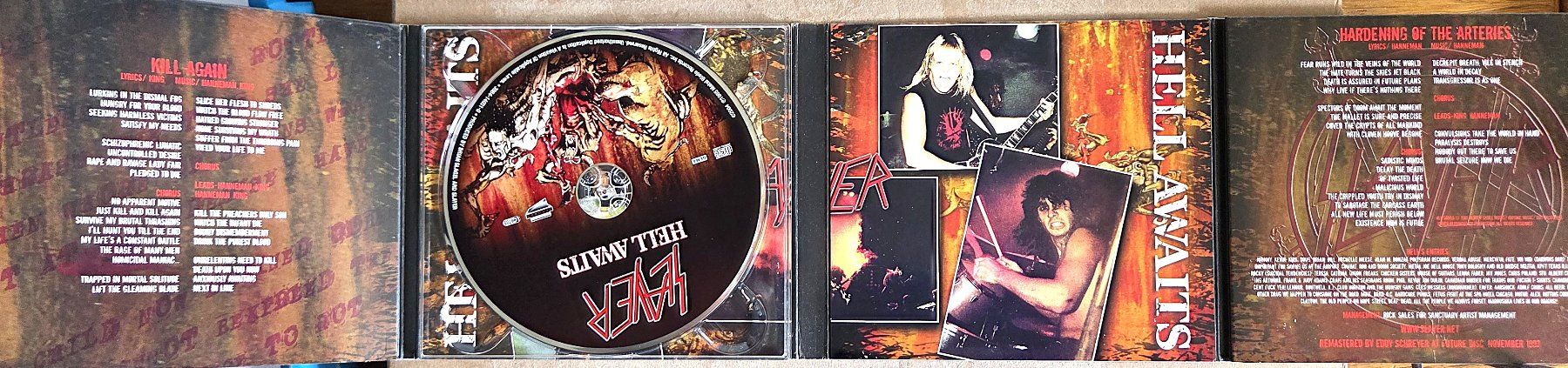 CDs: Slayer - Hell Awaits - wunderschönes, umfangreiches Digipack – Neu (gemäss Beschreibung) aus Biberist von Beaver58 1