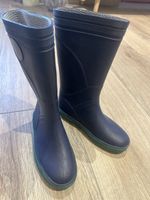 Bottes de pluie bleu marine semelle verte - taille 30