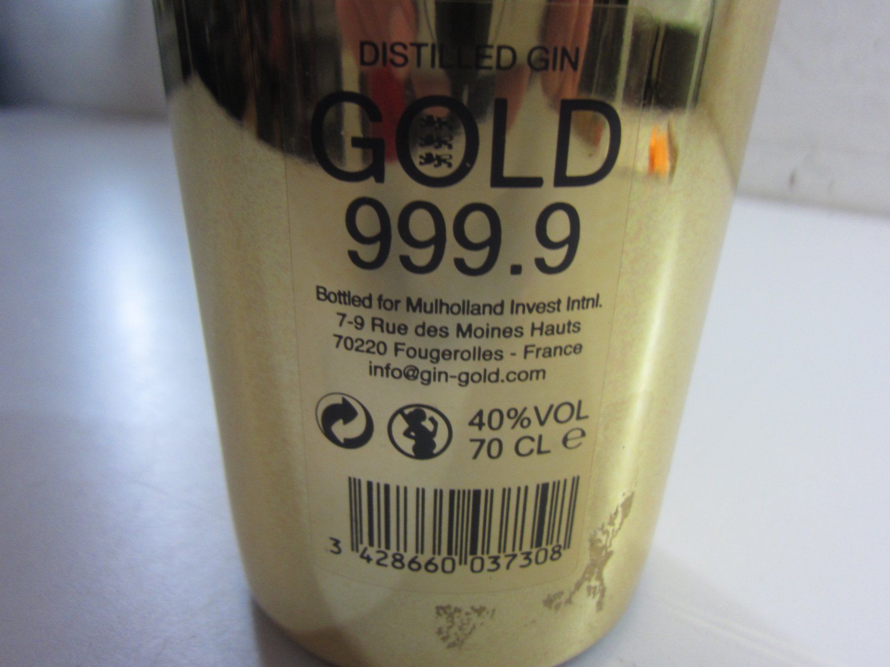 Sonstiges: Gin Gold 999.9 – Neu und originalverpackt aus Kilchberg ZH von Cuculus1 2