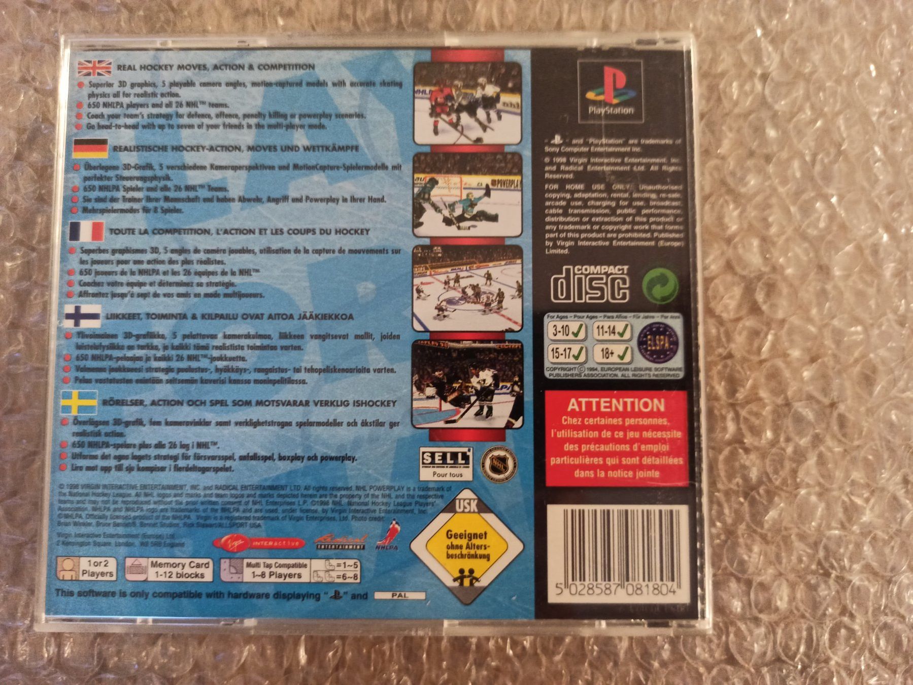 Jeux: NHL Powerplay 98 PS1 – D'occasion à Oberweningen par mar_87mx 1