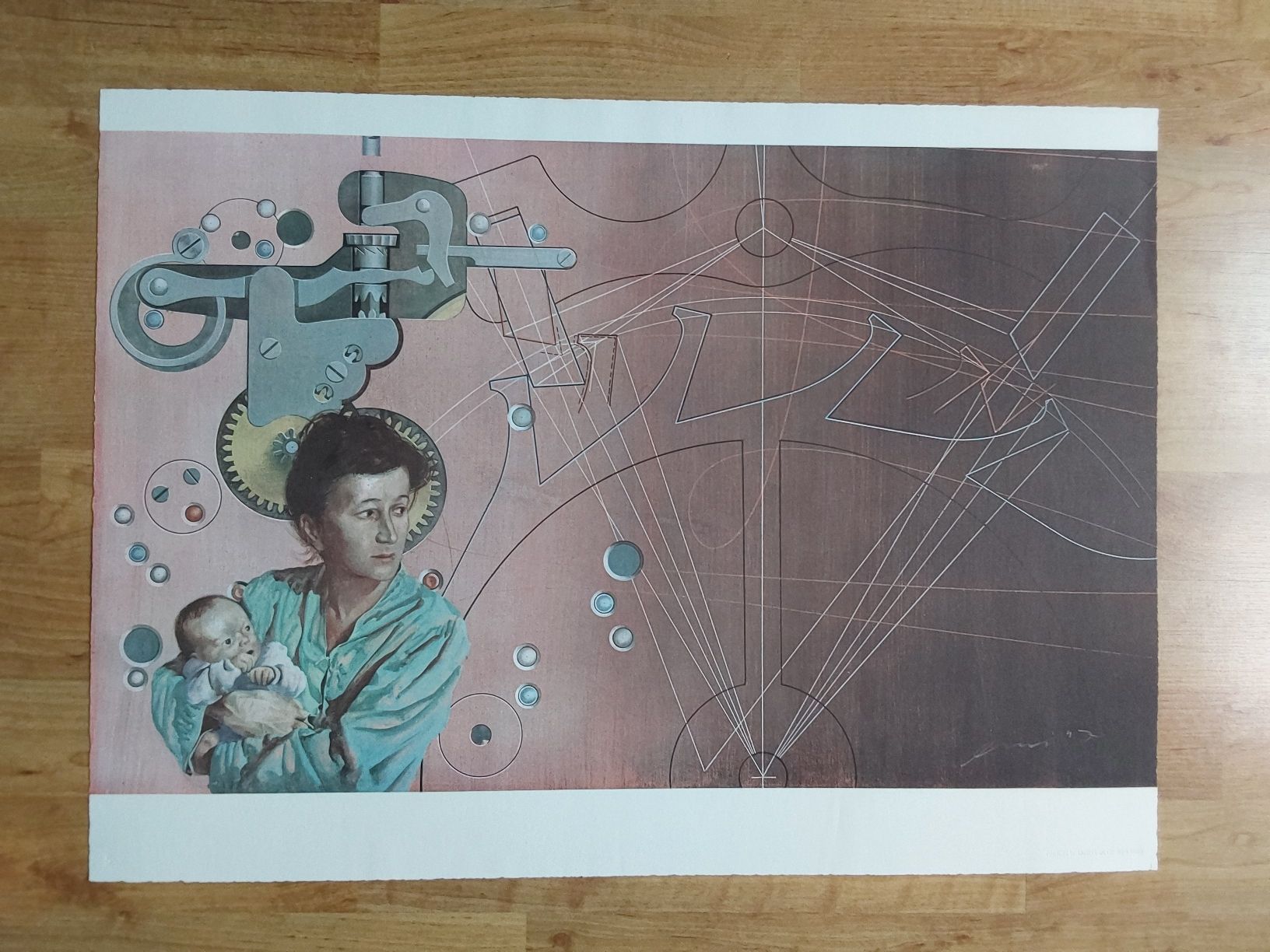 Grafica & Litografie: Erni Hans.  Lithographie 45x63cm. – Usato da Steinach venduto da Chilli1957