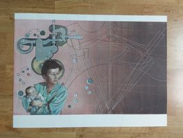 Erni Hans.  Lithographie 45x63cm.