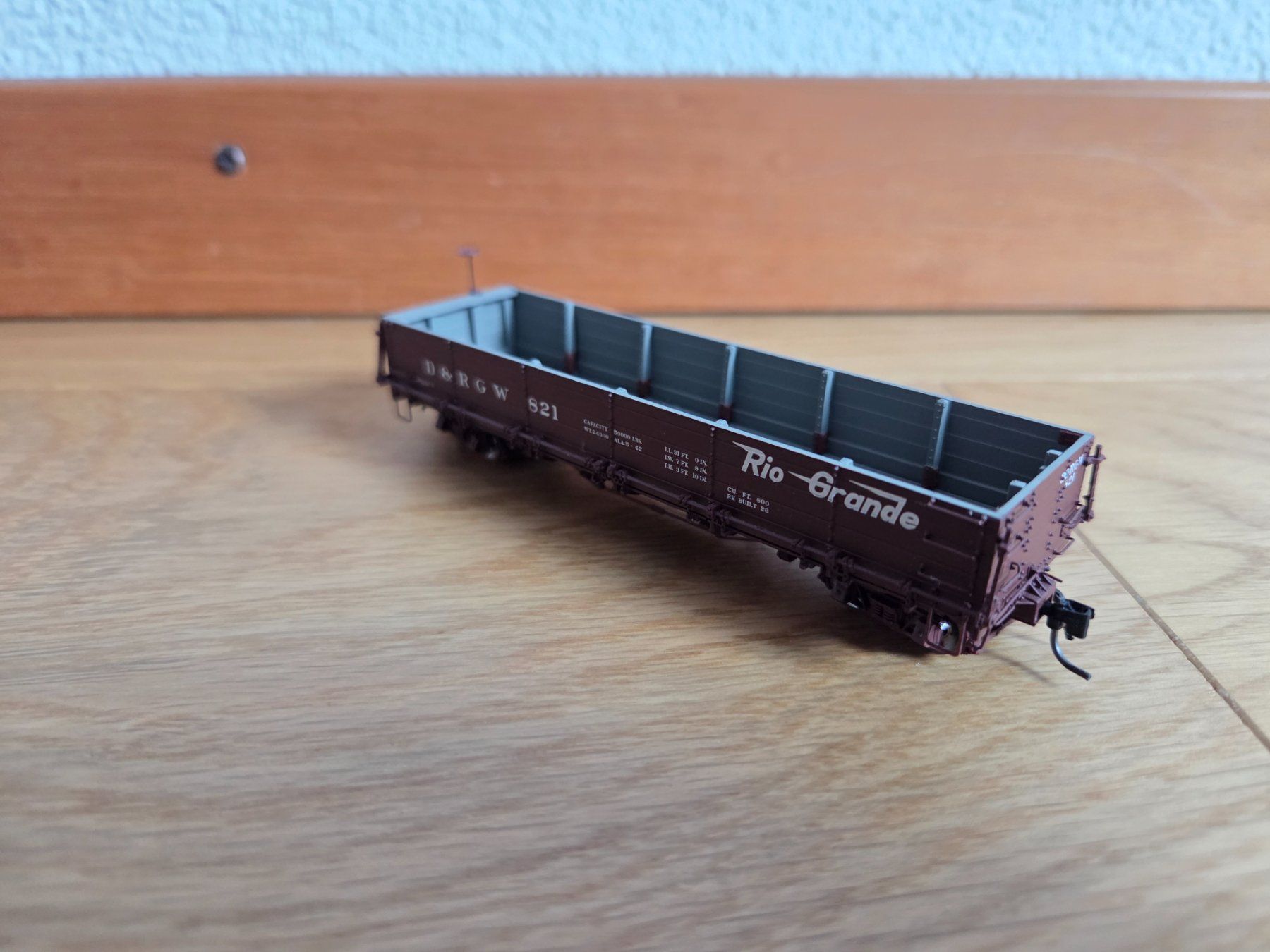 Modelleisenbahnen: HOn3 Blackstone Models D&RGW Drop Bottom Gondola – Gebraucht aus Binz von kiddo1999 3