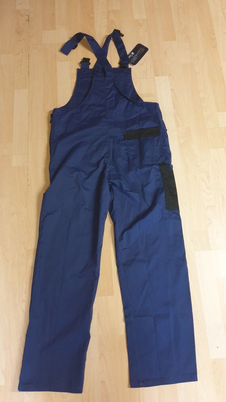 Pantaloni: Arbeitslatzhose marin/schwarz Gr.50 – Nuovo e nell'imballaggio originale da Koppigen venduto da Werkzeugladen 2