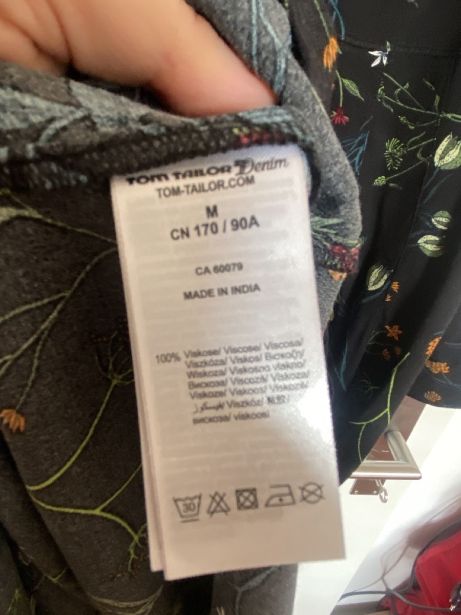 Tom Tailor Vestiti: Tom Tailor Kleid Blumenmuster Gr.M – Usato da Muensingen venduto da drleevsy 4