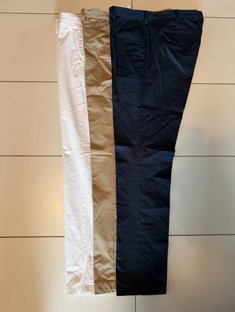 Herrenstoffhosen – 3 Stück, Grösse: 52