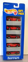 HOT WHEELS COFFRET FERRARI 5 VOITURES - 12405