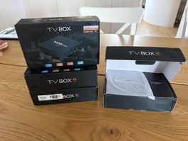IP TV - Boxen (4 Stück) - 64 Bit / 4 CPU / 4K Auflösung