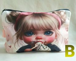Allzweck-Täschli "PRETTY GIRLS" 🧔‍♀️💃💄 => 8 zur Auswahl
