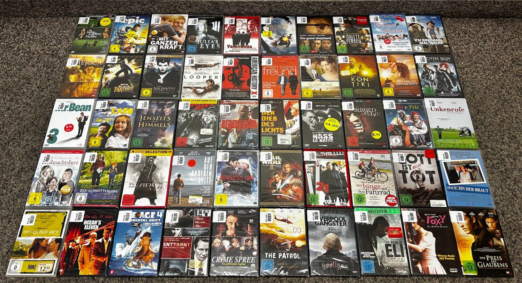 Alle DVDs: Bundle mit 100 DVD Filmen neu & originalverpackt – Neu und originalverpackt aus Reckingen VS von Melando 1