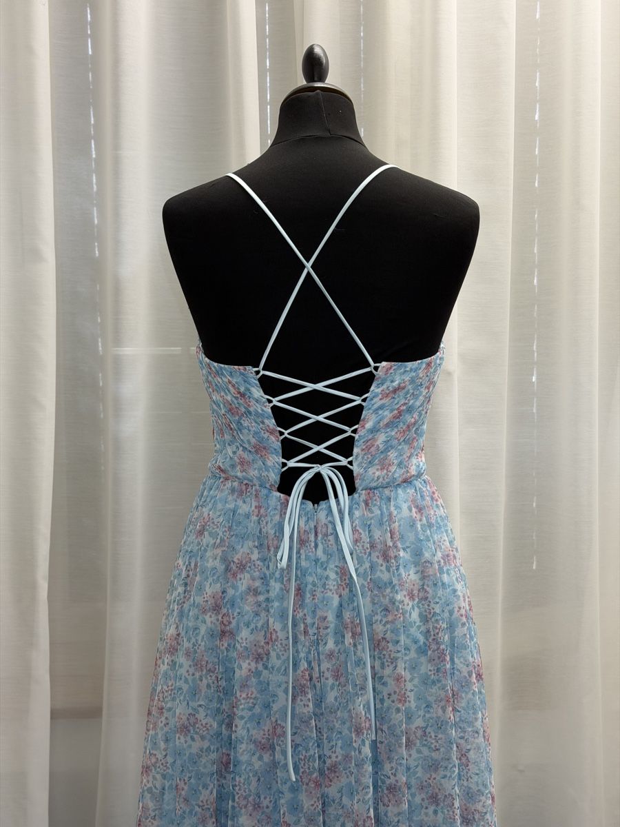 Vestiti: Blaues Maxikleid mit Blumenmuster - Größe 34 – Nuovo e nell'imballaggio originale da Schlatt ZH venduto da xhesiesi 2
