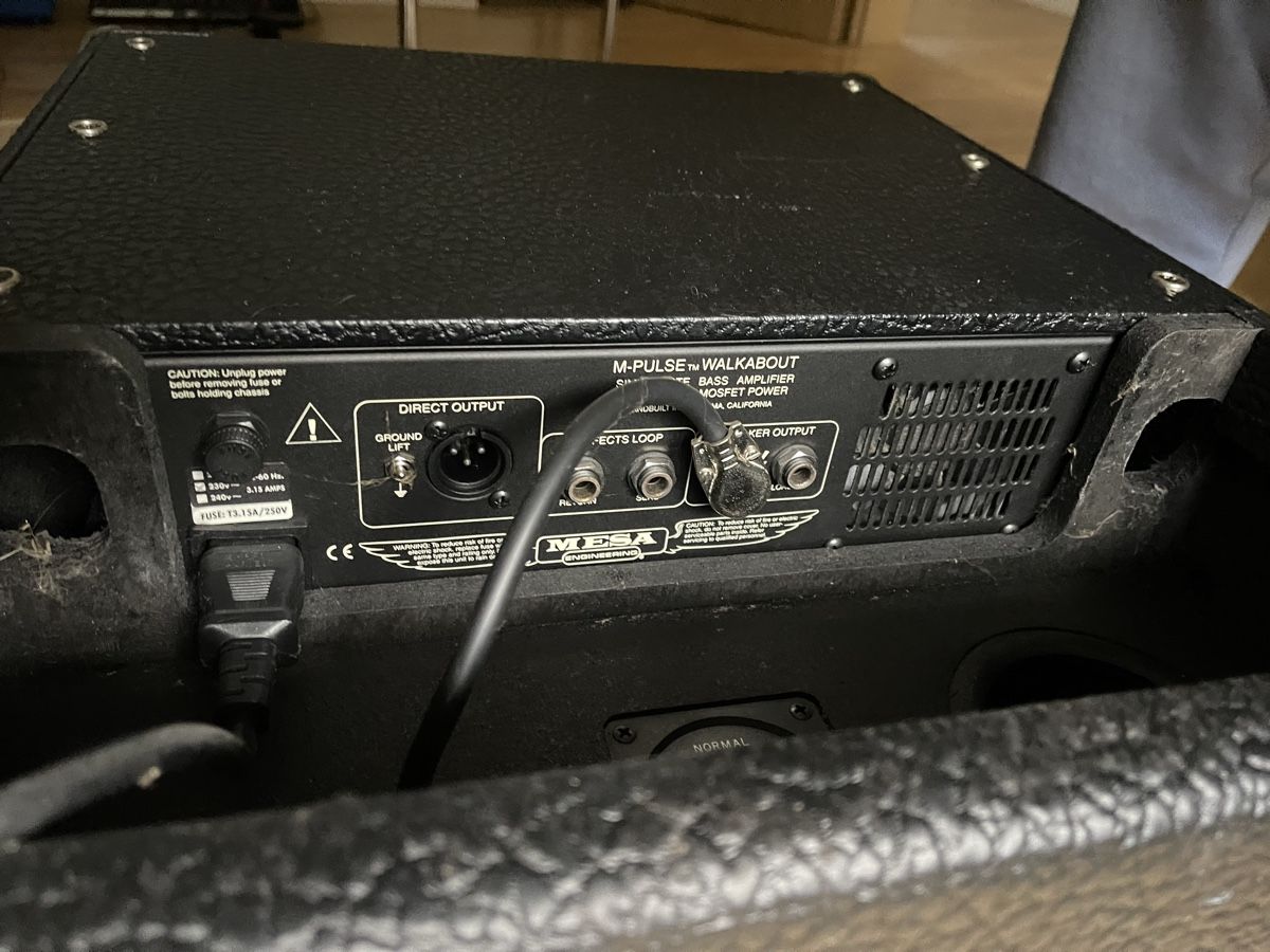Mesa Boogie Amplificatori: Mesa Boogie WalkAbout Bass Combo – Usato da Mühlethal venduto da leandrawolf 1