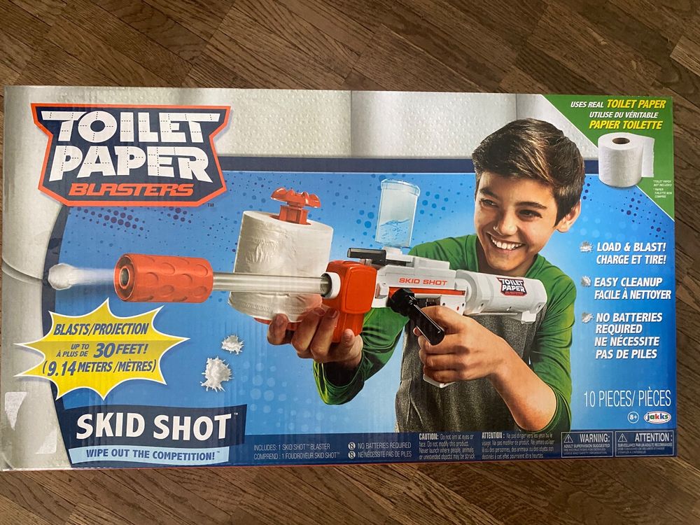 Toilet Paper Blaster von jakks Kaufen auf Ricardo