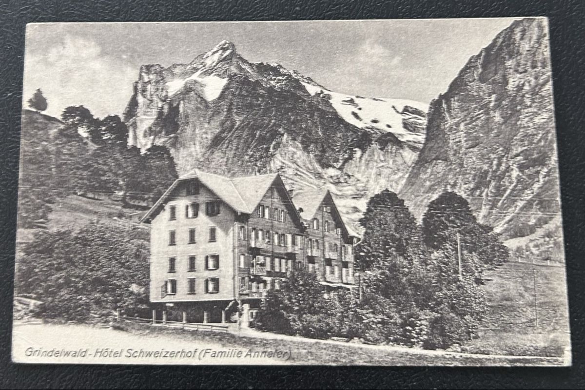 Cartoline postali: Grindelwald Hotel Schweizerhof  – Usato da Horw venduto da Tellbub