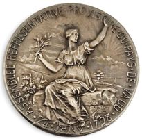 Médaille Centenaire de l’indépendance du canton de VD 1897