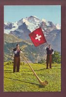 BERNER OBERLAND - Alphornbläser - Fahnenschwinger