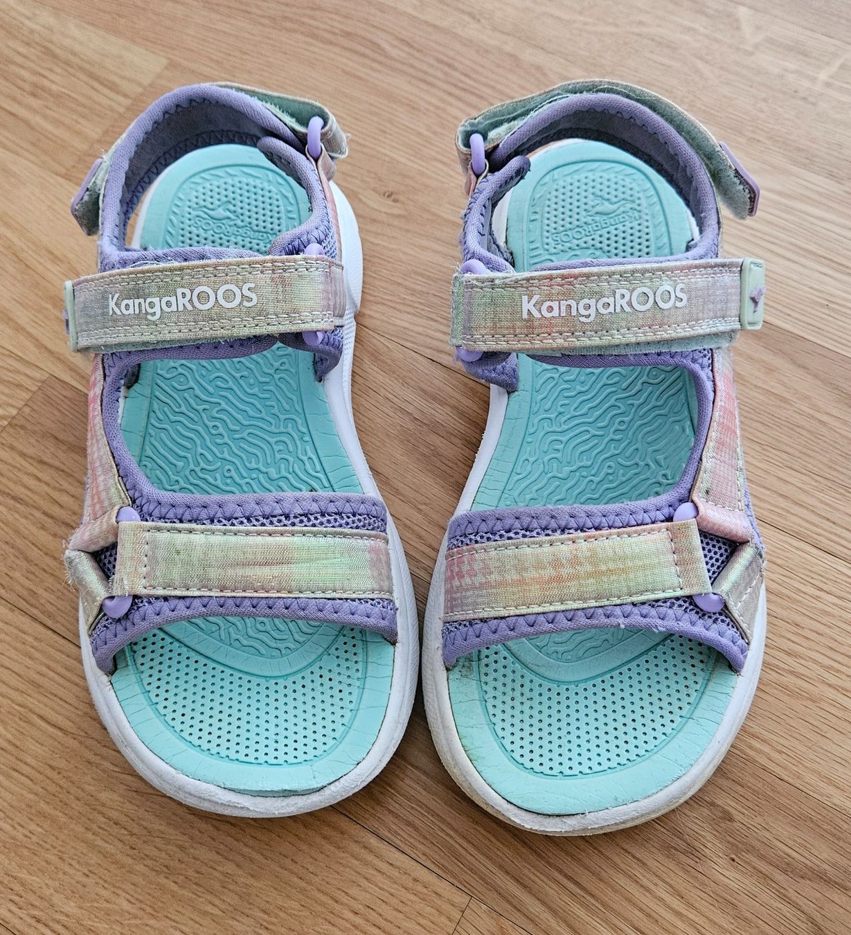 Scarpe per ragazze: KangaROOS Sandalen, Mädchen, Gr. 33, gebraucht – Usato da Bellach venduto da RE-NA