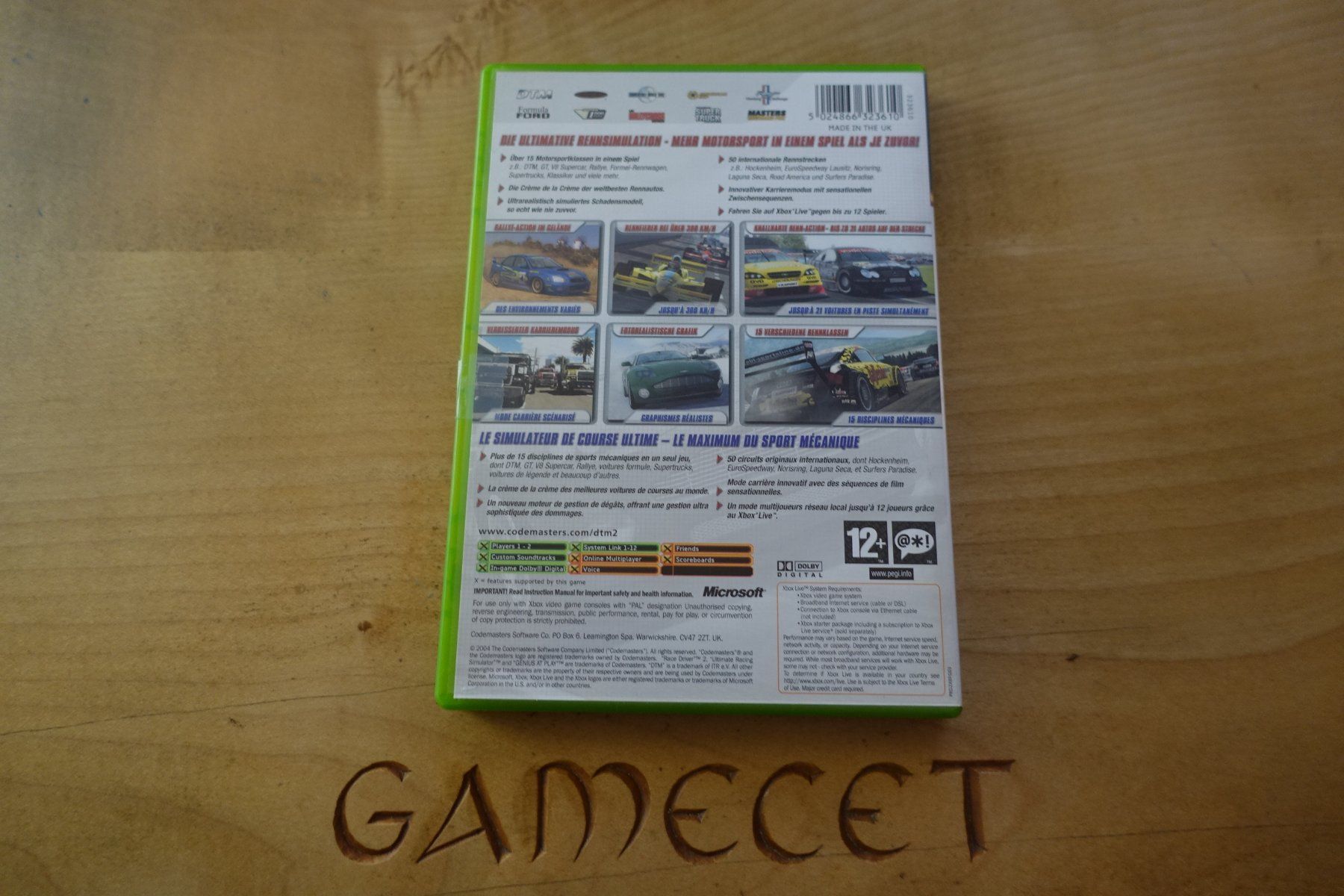 Microsoft Jeux: DTM Race Driver 2 – D'occasion à Steinach par Gamecet 2