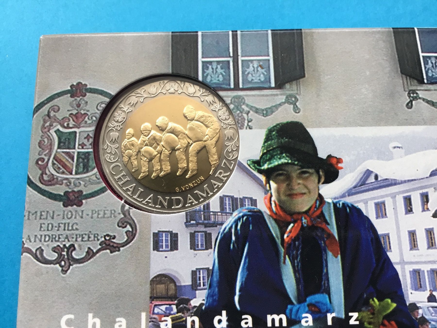 Tutti le monete: Münzsatz 2003 Chalandamarz Stgl – Nuovo e nell'imballaggio originale da St. Margrethen SG venduto da alfapeugeot10 4