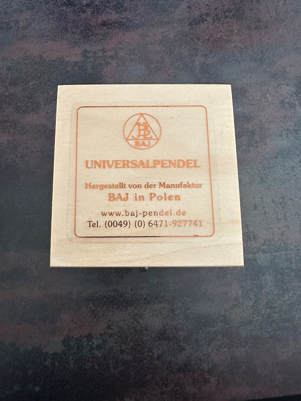 Misurare: Baj Universalpendel 6.6 Neu – Nuovo (secondo la descrizione) da Ueberstorf venduto da Friteuse007 1