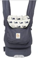 Ergobaby Babytrage Original Marine, 3-Positionen Ergonomisch