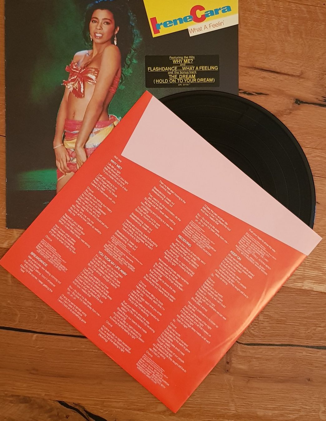 Dischi in vinile: Irene Cara - What A Feelin' - LP Vinyl Platte – Usato da Schöftland venduto da dahonich 2