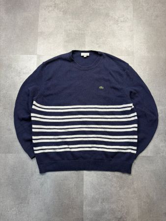 Lacoste Gestreifter Sweater – Grösse 3XL