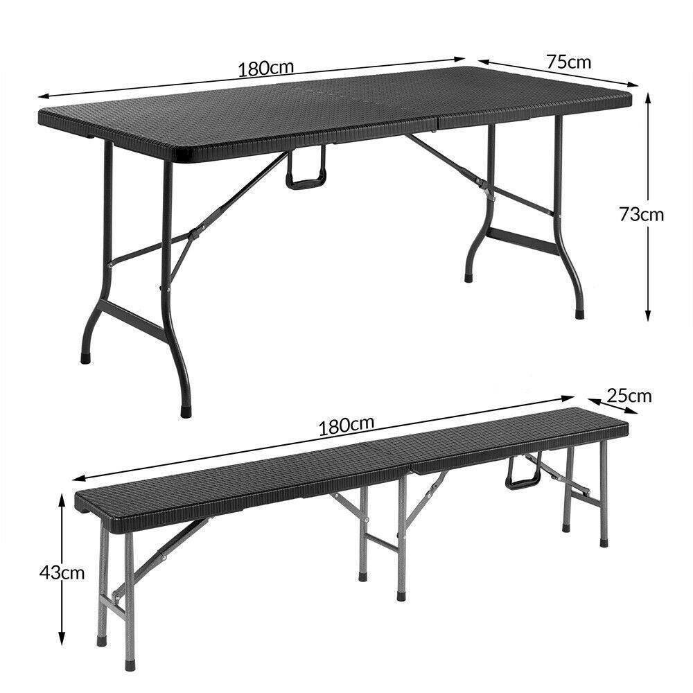 Tischset: Casaria 3 tlg Campingmöbel Malmö – Neu und originalverpackt aus Bottighofen von zaap 6