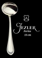 Cuillère à sauce Jezler Suisse 800Silb Perles 13 cm