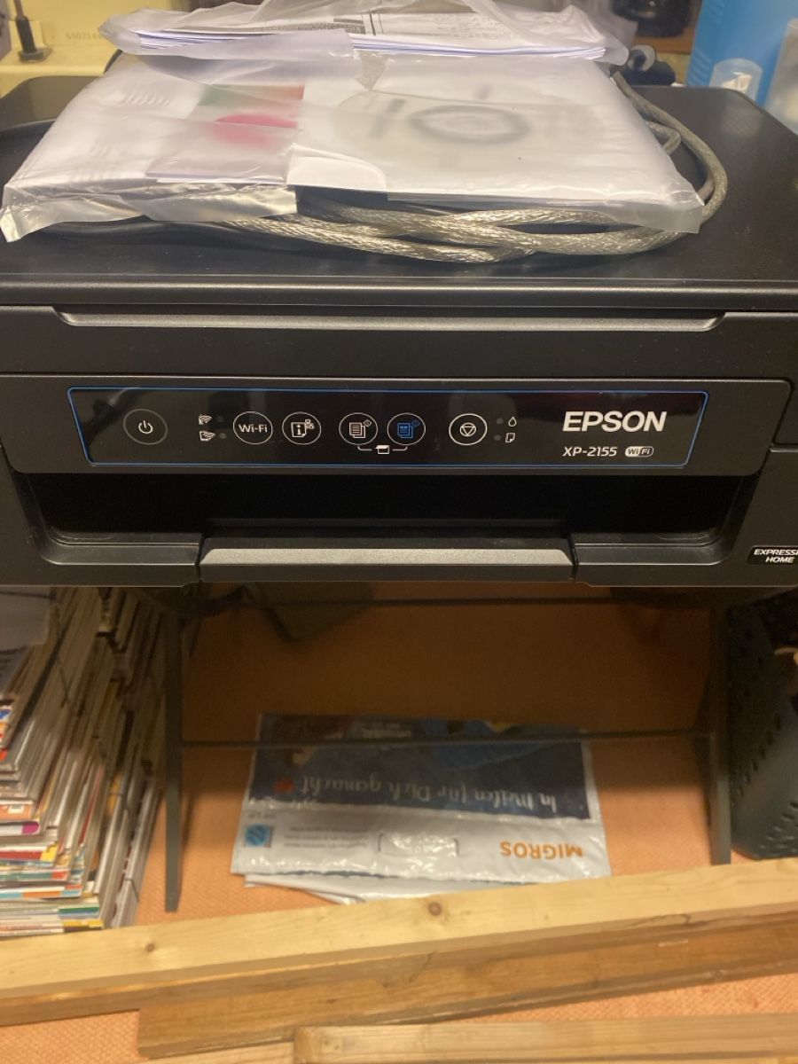 Epson Drucker: Epson Expression Home XP-2155 Drucker schwarz gebraucht – Gebraucht aus Watt von Willis4