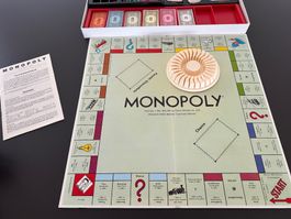 Whs. unbespieltes Schweizer Monopoly „grand luxe“ Parker