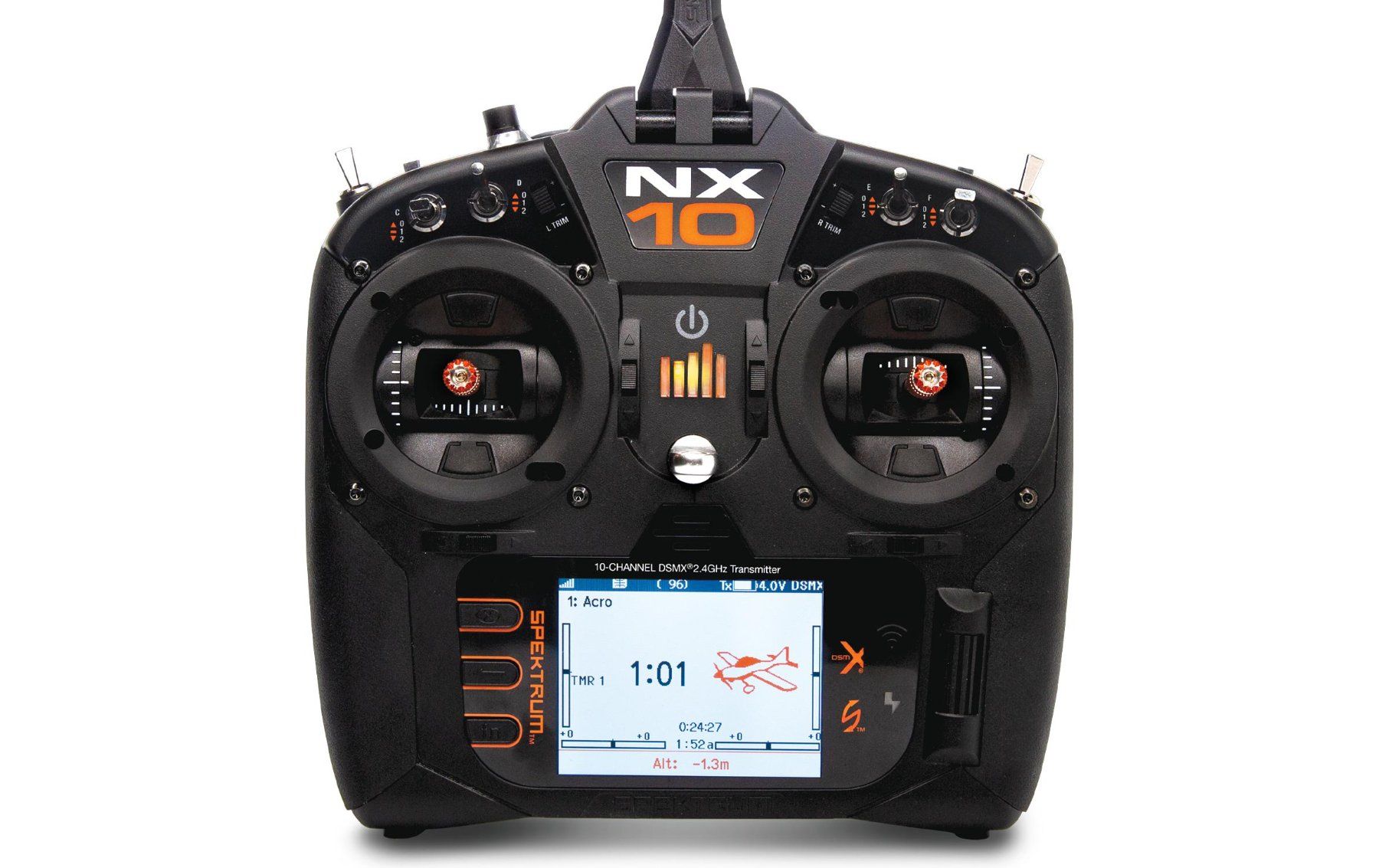 Spektrum Fernsteuerungen: SPEKTRUM NX10 DSMX EINZELSENDER – Neu und originalverpackt aus Balsthal von Jetline