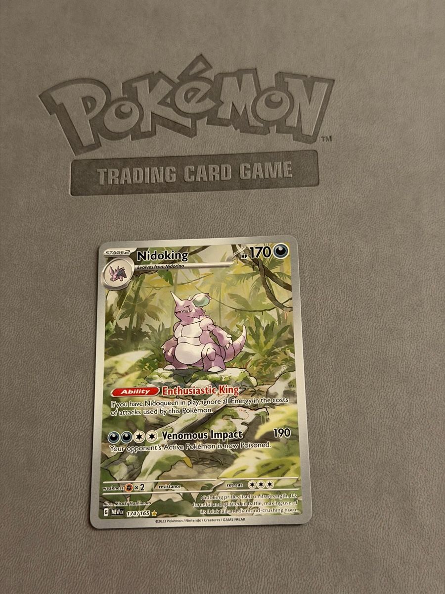 Pokémon Carte collezionabili: Nidoking (MEW 174) – Usato da Biel/Bienne venduto da SeeLoewe55