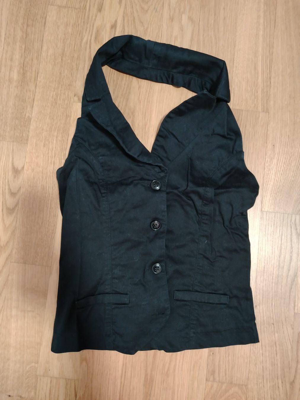 Camicette, T-shirt & Top: Schwarzes Sommer-Top – Usato da Winterthur venduto da mon_2yxl