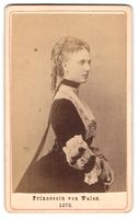 Fotografie Portrait Prinzessin von Wales
