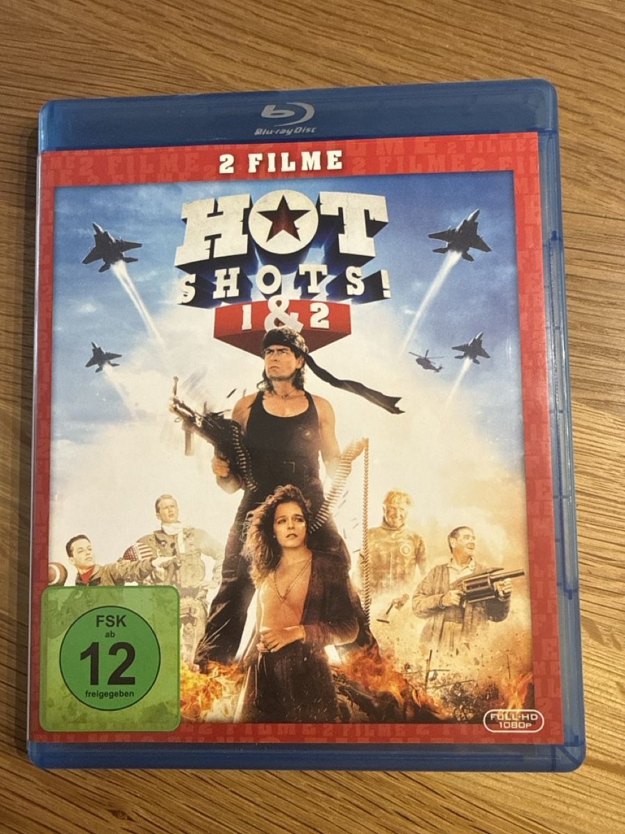 Tutti i DVDs: Hot Shots 1&2 – Usato da Münsingen venduto da Sim2977