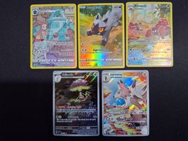 Pokémon LOT 5x AR 2022-2025
